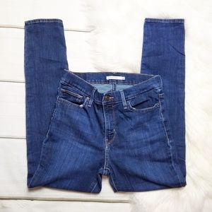 LEVIS HIGH RISE SLIMMING SKINNY JEAN SIZE 29